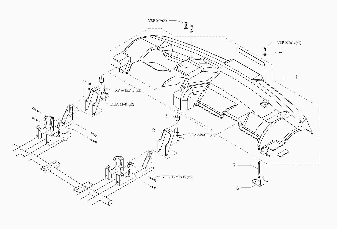 N35-XR ST Rear Cover Assembly