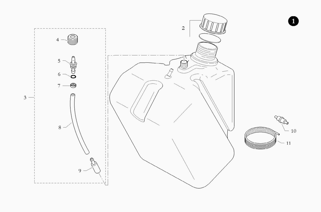 N35-X ST Fuel Tank L10