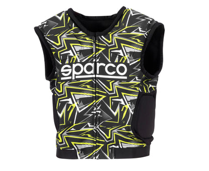 Sparco SJ PRO K-3 Rib Protector Vest Black/Yellow