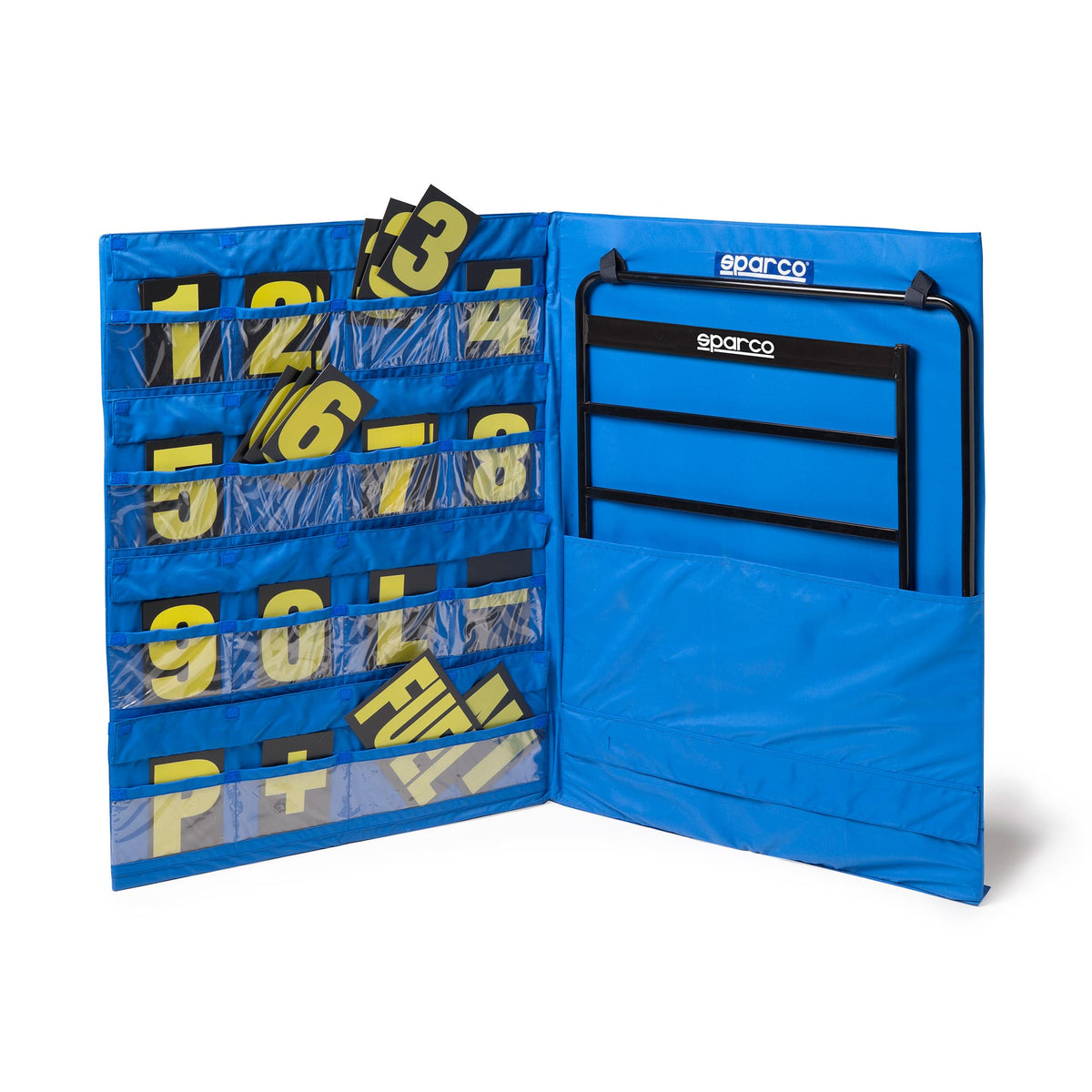 Pit Board Racing Numbers Box Sparco Pit Board Number Bag Box – KKC Kart Components