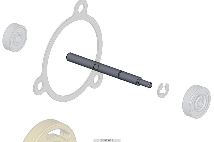 OTK Water Pump crankshaft