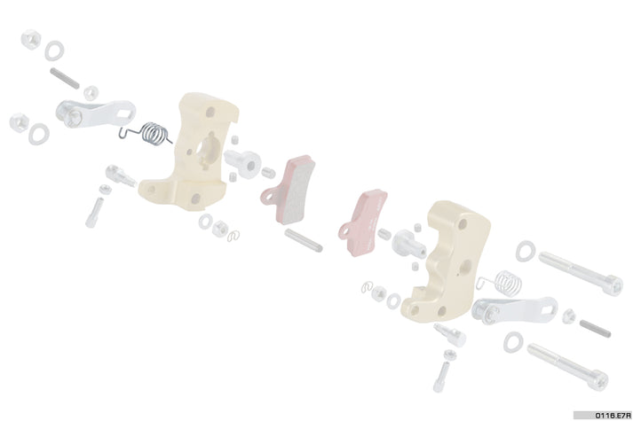 OTK Micro DX brake calipers lever spring