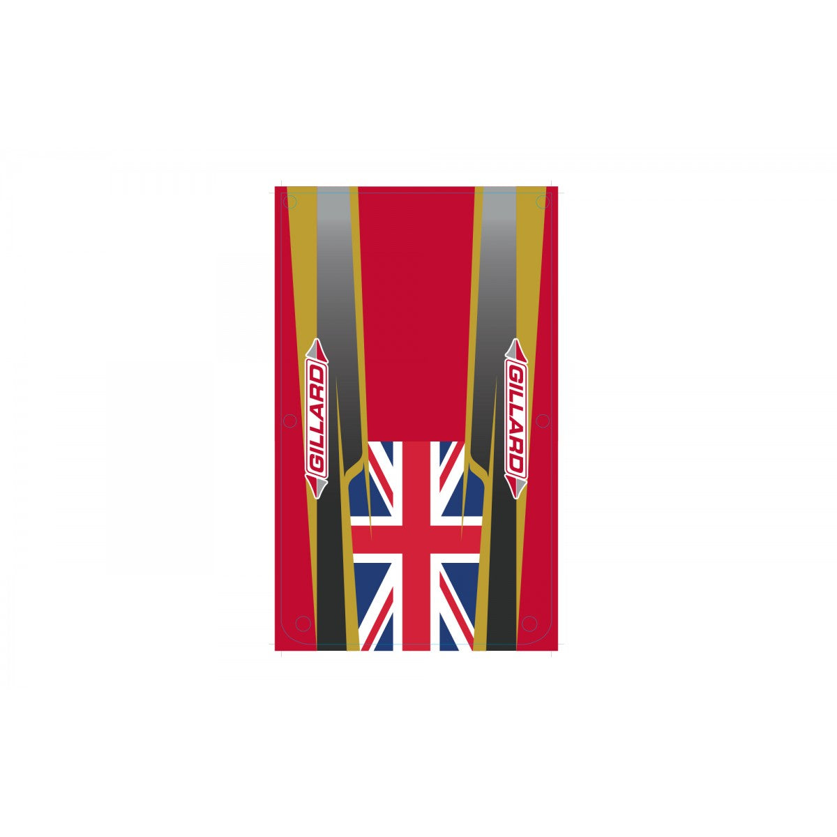 OTK Gillard Kart Trolley floor-Plate Sticker