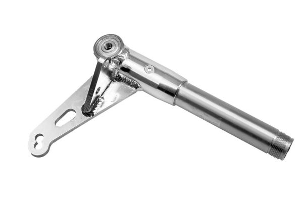 Chrome Stub Axle (10mm Bearing) 25mm/100mm Shaft Assembly