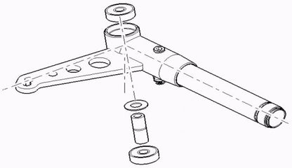 Freeline Complete Spindle KF – OK 10° Birelart – 10mm Bearing
