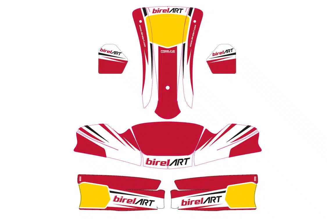 Freeline Birel Art S14 Mini Sticker Kit Complete MK20 Evo Mini