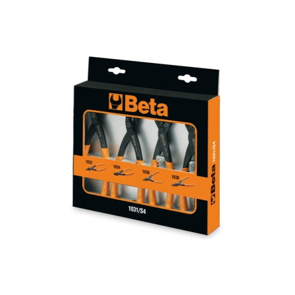 Beta 1031/s4 Set Of 4 Circlip Pliers