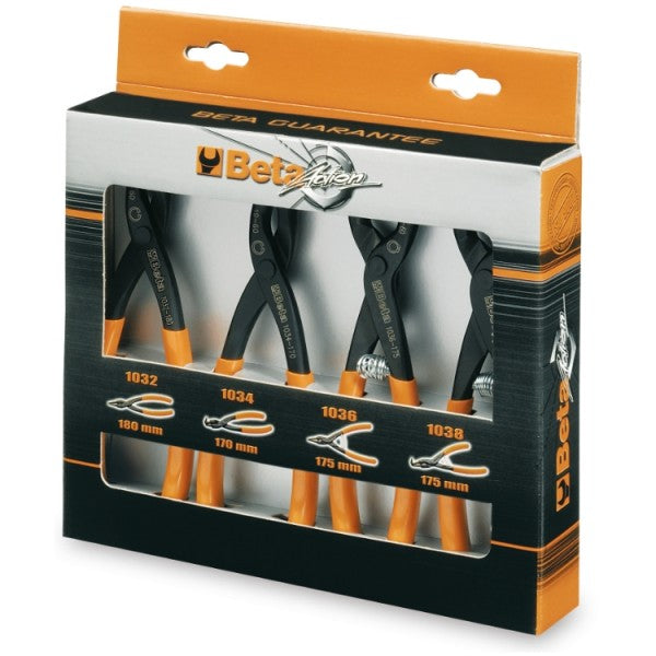 Beta Tools 4pc Circlip Plier Set 1031/S4 010310000