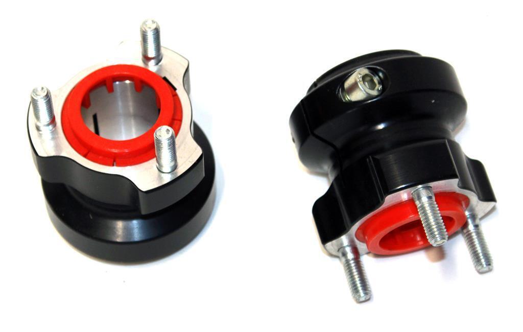 Righetti Ridolfi 40 X 62Mm Black Aluminium Rear Hubs