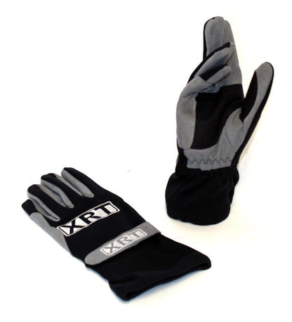 Racing XRT Black Kart  Gloves - Size Small - Pack Of 3 Pairs