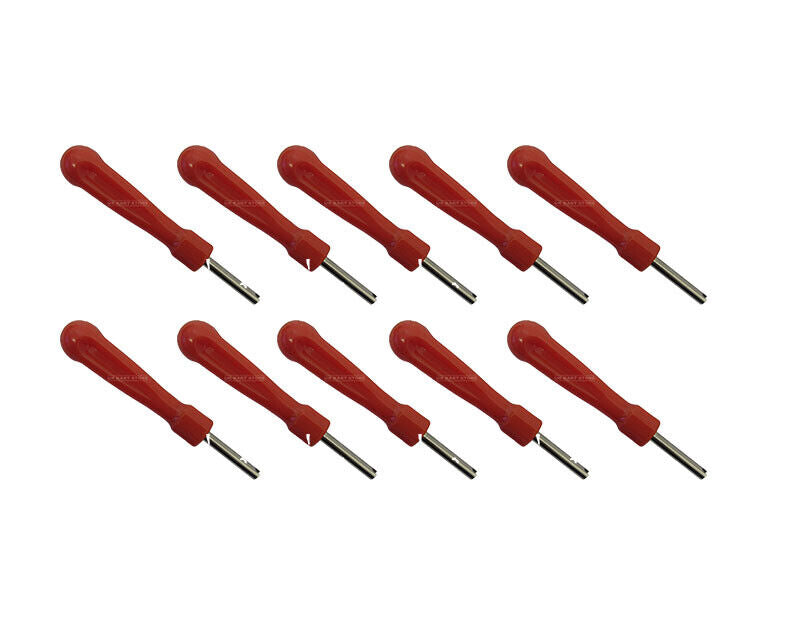 Pack of 10 x Wheel Valve Removal Tools Fits All Valves / Car Valves