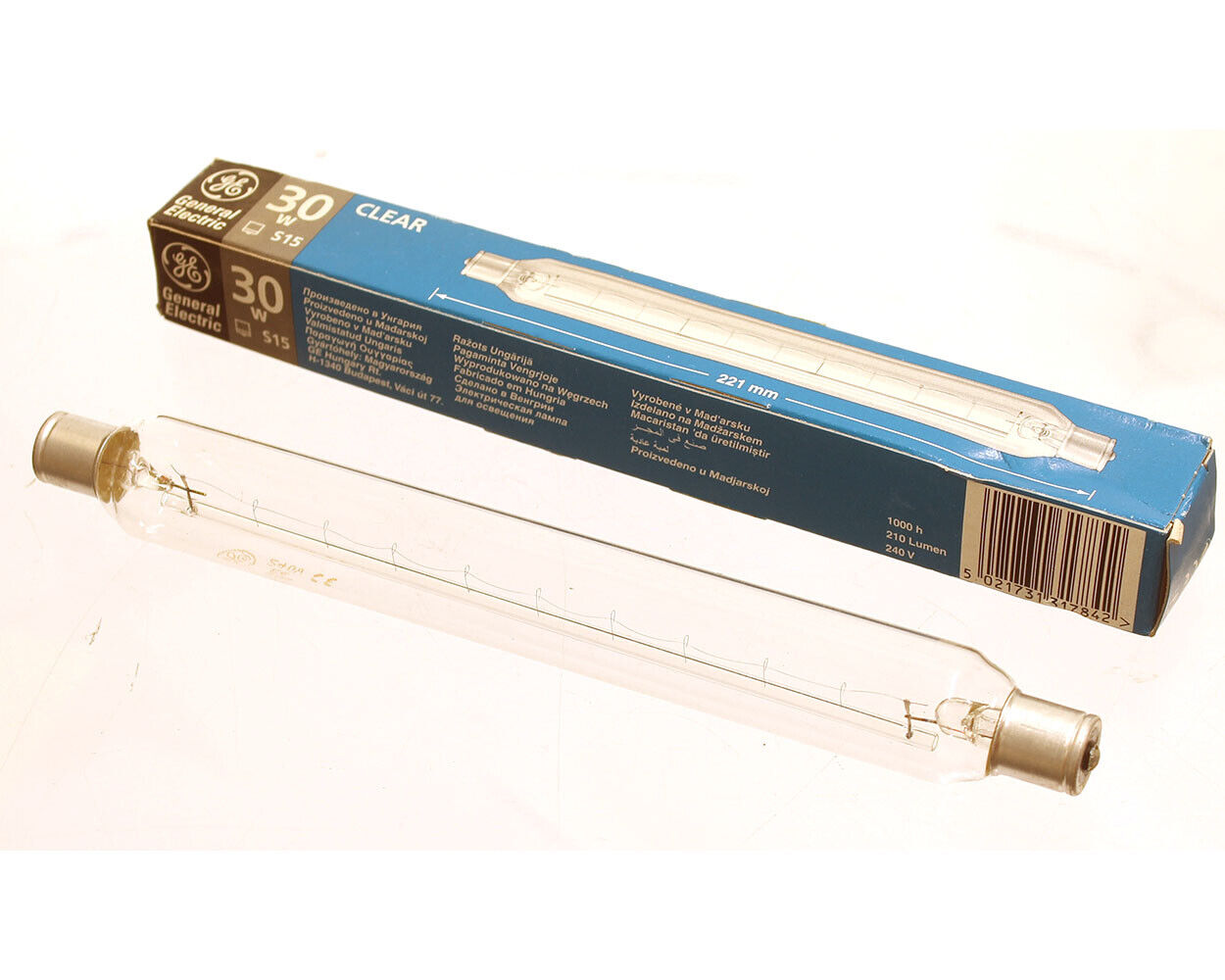 General Electric 55w Clear Halogen Bulbs Pack Of 5 Karting  Race
