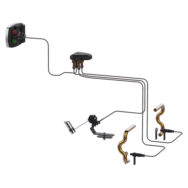 Alfano A1204 Box4Move Connection Of 3 Motion Sensors Internal GF Sensor