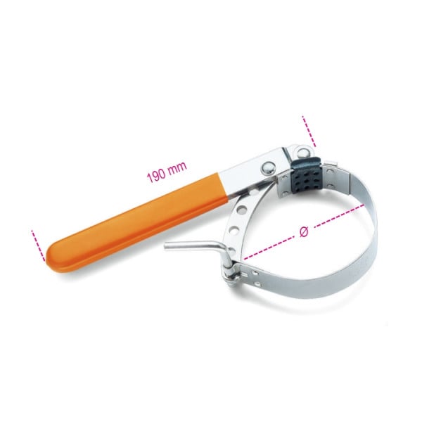 Adjustable Oil Filter Wrenches 80-110mm Beta