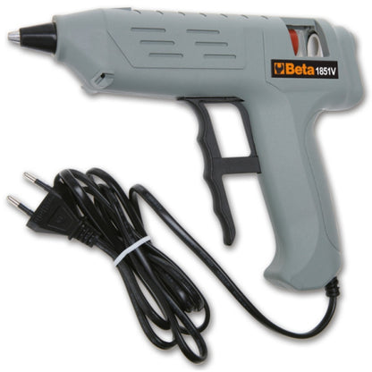 Hot Glue Gun With 12 Thermofusible Glue Sticks In Case