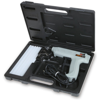 Hot Glue Gun With 12 Thermofusible Glue Sticks In Case
