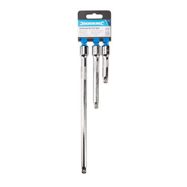 Silverline Extension Bar Set 3pce 3/8