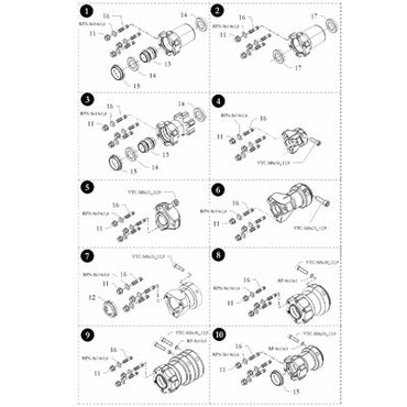 Freeline Spacer 35.5x42.2mm Front Hub