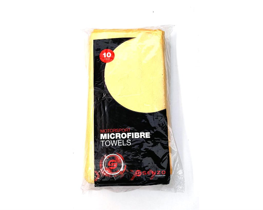 Senzo Microfibre Cloth Pack (10 Sheets)