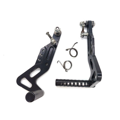 Pedal Kit Black 200mm Big Kart Senior Junior
