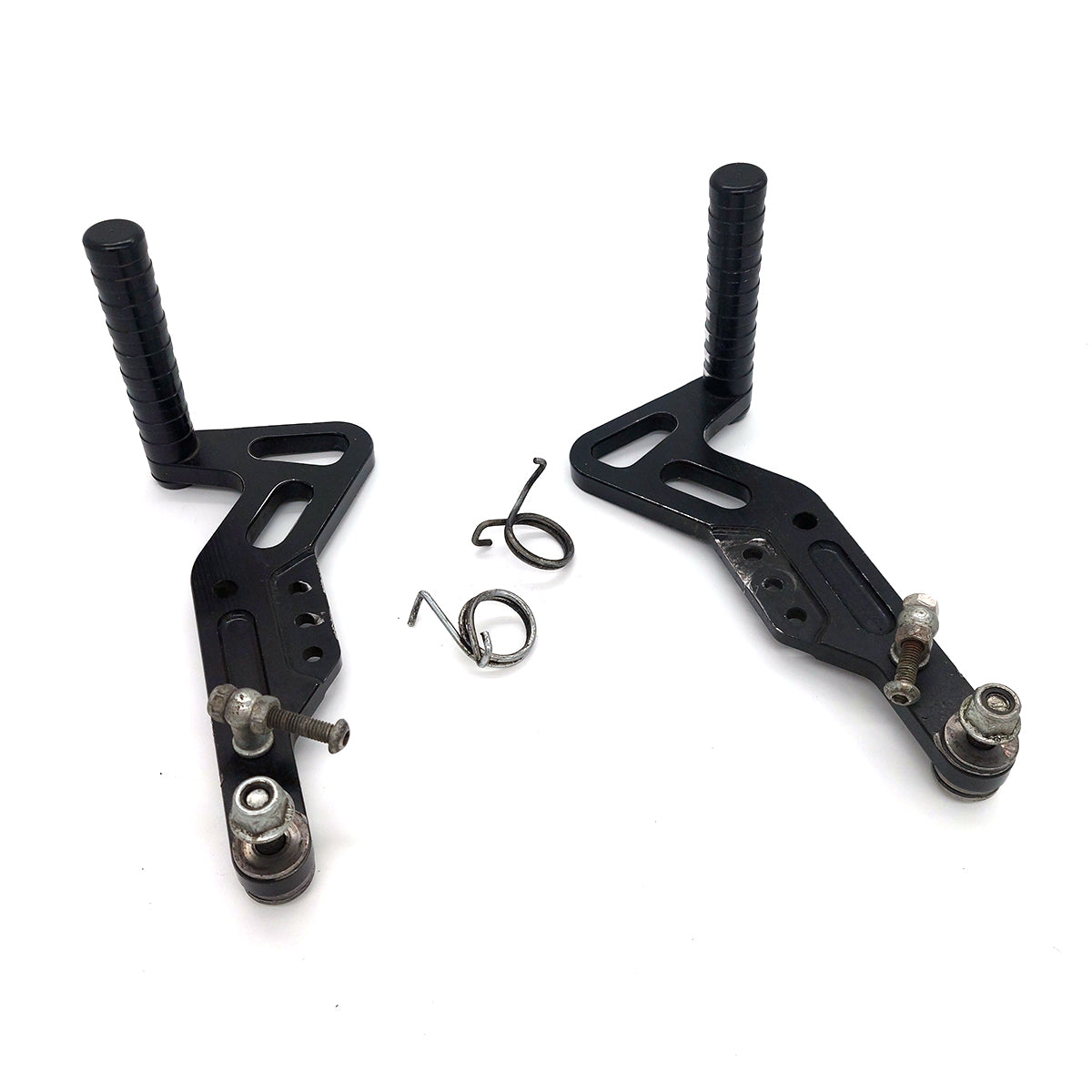 Pedal Kit Black 200mm Big Kart Senior Junior