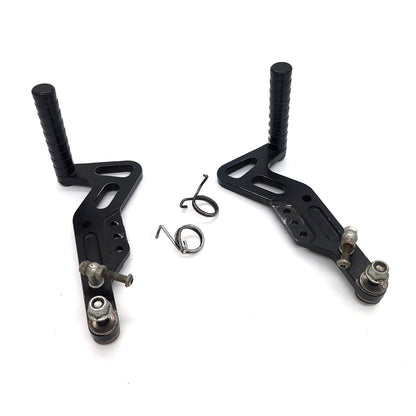 Pedal Kit Black 200mm Big Kart Senior Junior