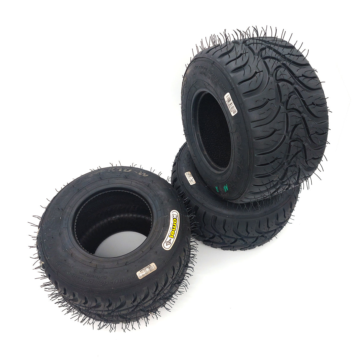Komet K1D-W Cadet Tyres 10x4.00-5 / 11x5.00-5 (1 x Rear / 2 x Front)