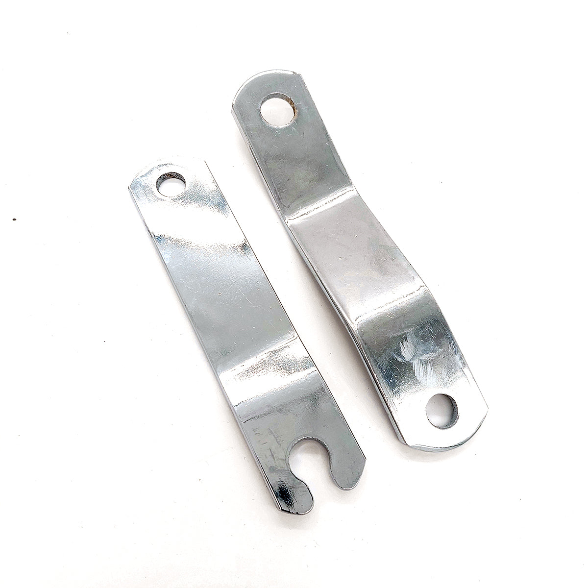 Exhaust Bracket Pair 110/120mm M8 Flat / Angled