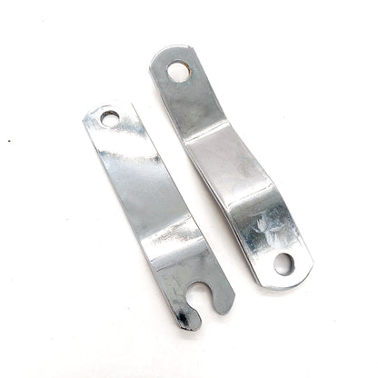 Exhaust Bracket Pair 110/120mm M8 Flat / Angled