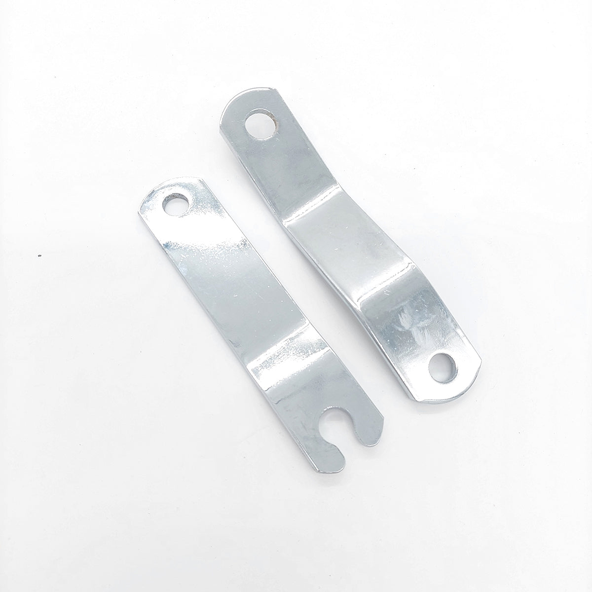 Exhaust Bracket Pair 110/120mm M8 Flat / Angled