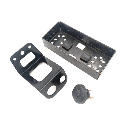 Iame X30 Battery Cradle Support & Starter Button Assembly