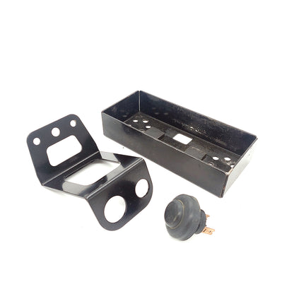 Iame X30 Battery Cradle Support & Starter Button Assembly