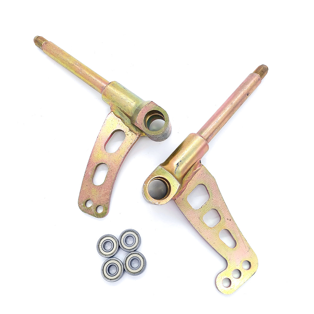 8mm Odd stub axle pair LH/RH 608z Bearings