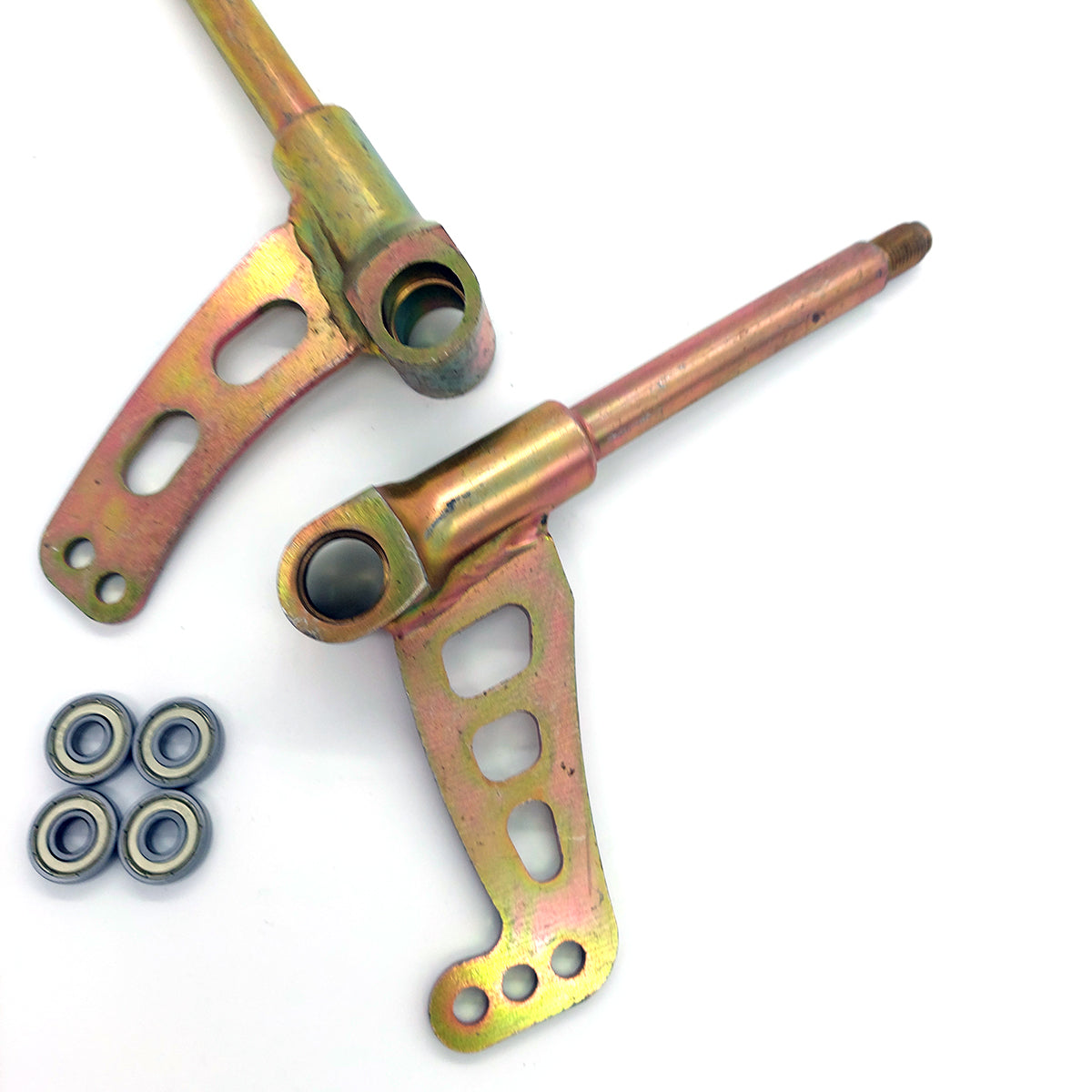 8mm Odd stub axle pair LH/RH 608z Bearings
