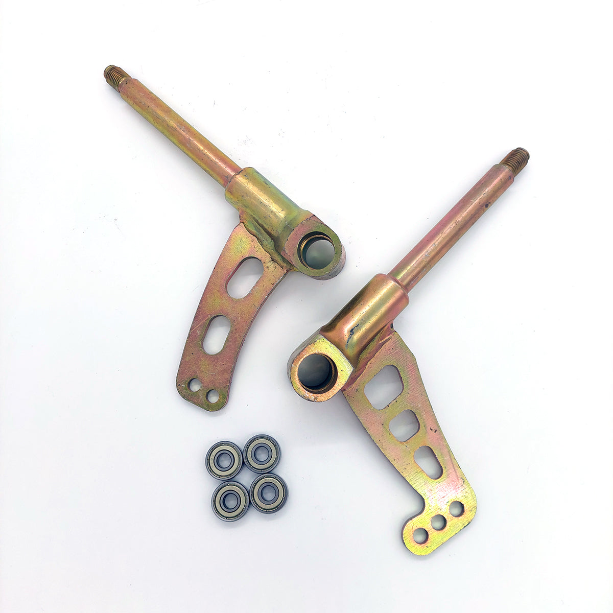 8mm Odd stub axle pair LH/RH 608z Bearings