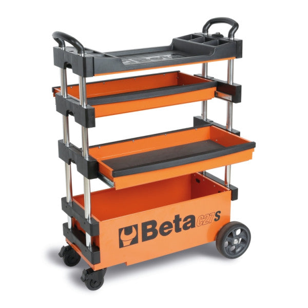 Beta Folding Tool Trolley For Outdoor Jobs (Including 100 Tools)