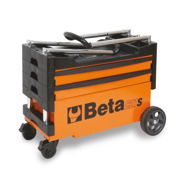 Beta Folding Tool Trolley For Outdoor Jobs (Including 100 Tools)