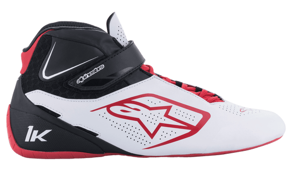 Alpinestars Tech-1K V2 Boots White Black Red 2712022 — KKC Kart Components  Dispatch Store