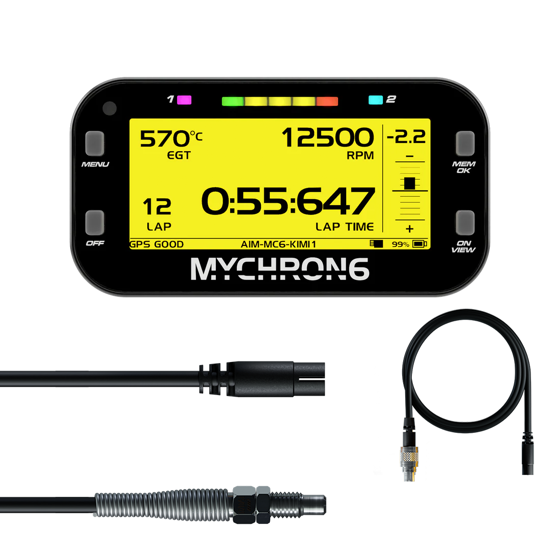 Mychron 6 1T M5 (Gearbox) Water Temperature Sensor +TR Patch Lead