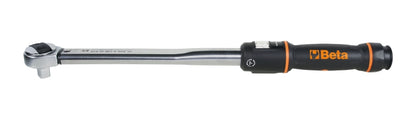 Beta 1/4 Torque wrench with click mechanism with switchable ratchet 5 - 25 Nm