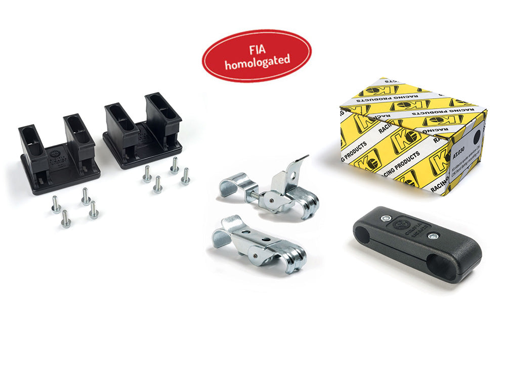 KG CIK Front Fairing Mounting Kit Black Bumper Support