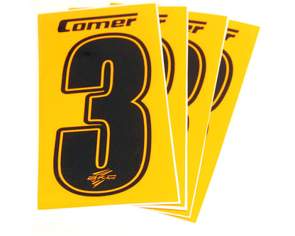 BKC Bambino Race Numbers All Sizes & Colours Karting