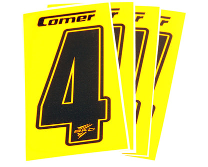 BKC Bambino Race Numbers All Sizes & Colours Karting