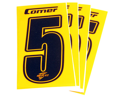 BKC Bambino Race Numbers All Sizes & Colours Karting