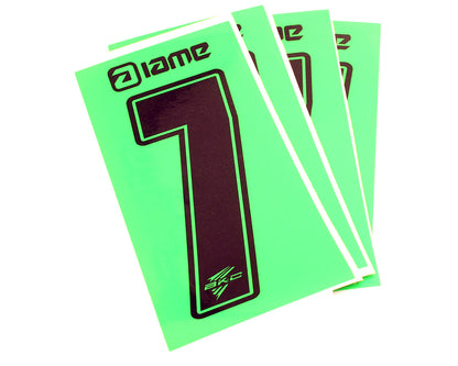 BKC Bambino Race Numbers All Sizes & Colours Karting