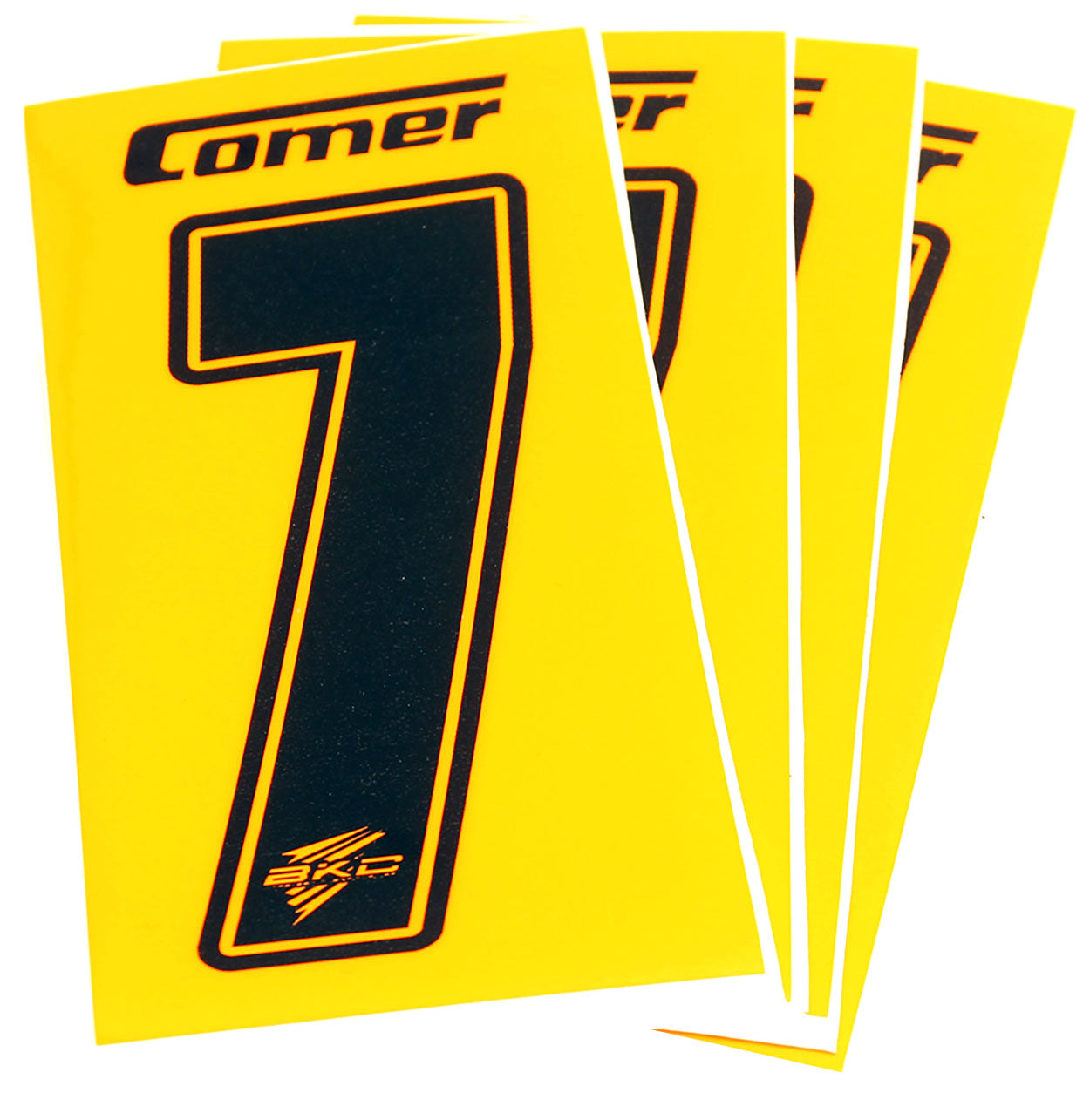 BKC Bambino Race Numbers All Sizes & Colours Karting