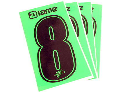 BKC Bambino Race Numbers All Sizes & Colours Karting