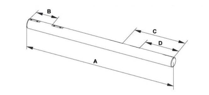 Senzo OTK (TonyKart) 50mm Pattern Rear Axle