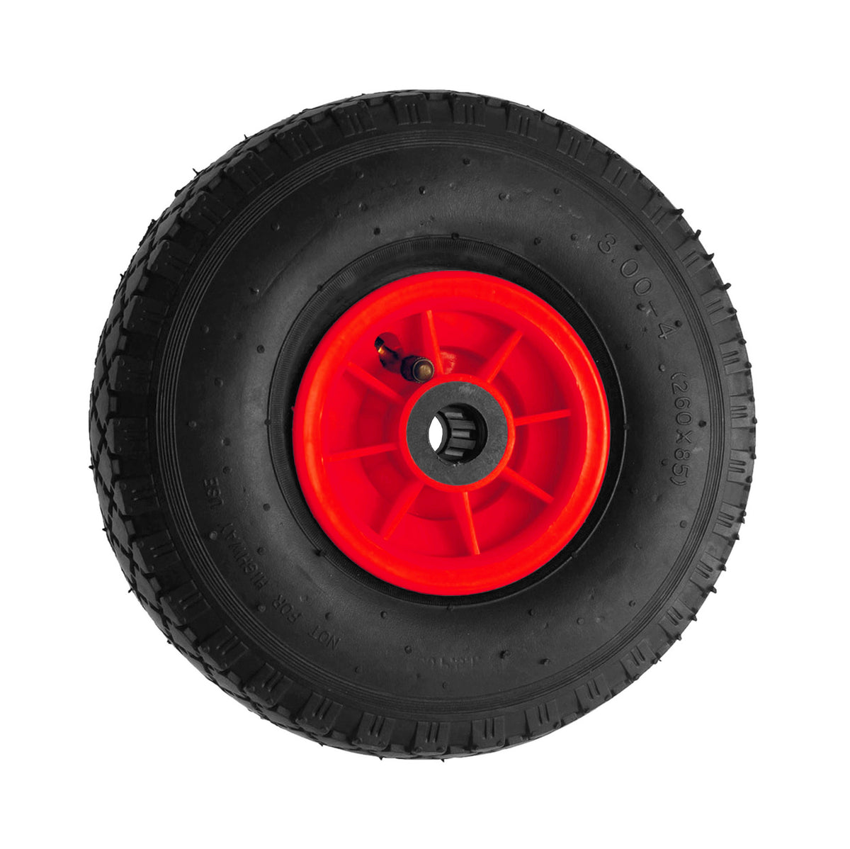 10" Wheel 3.00-4 (260 x 85) Pneumatic Sack Trolley Jockey Cart Wagon 20mm Bore