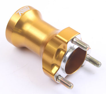 AMV Aluminium Front Hub 25mm x 75mm - Gold